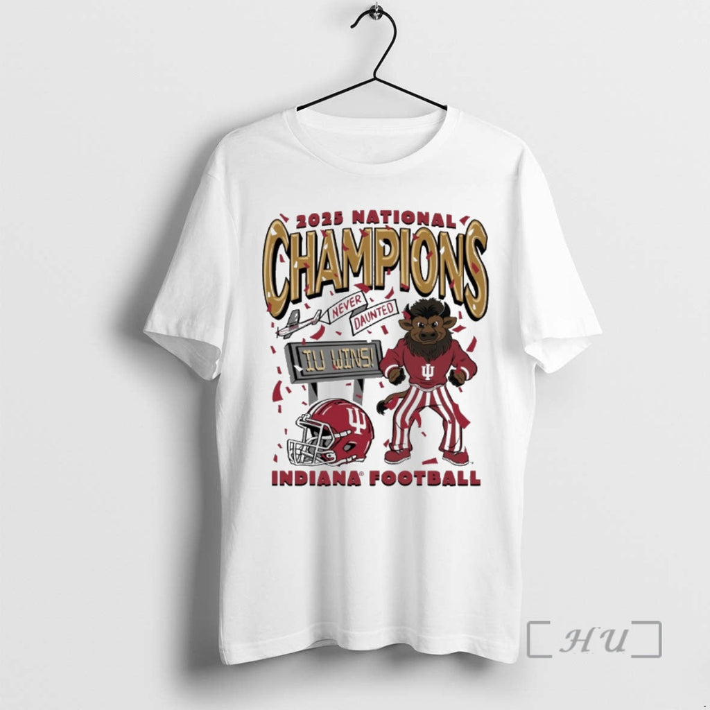 Trending Indiana Football 2025 Cfp National Champions - Adult & Kids T-Shirts, Sweatshirts & Hoodies apparel design preview 1