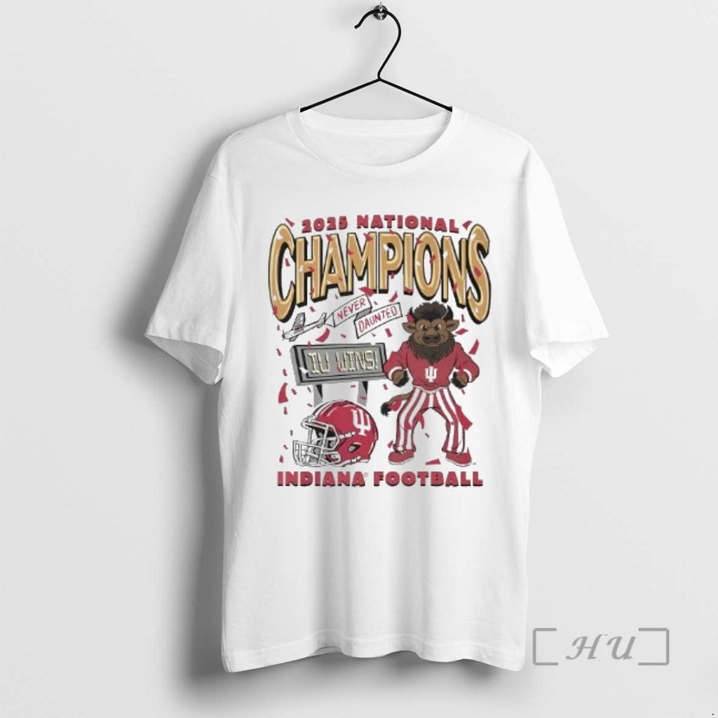 Trending Indiana Football 2025 Cfp National Champions - Adult & Kids T-Shirts, Sweatshirts & Hoodies apparel design preview 1