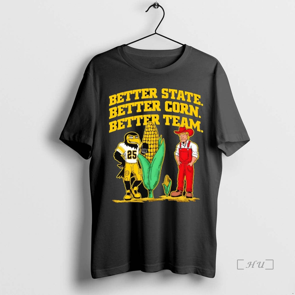 Trending Iowa Hawkeyes Vs Nebraska Cornhuskers Better - Adult & Kids T-Shirts, Sweatshirts & Hoodies apparel design preview 1