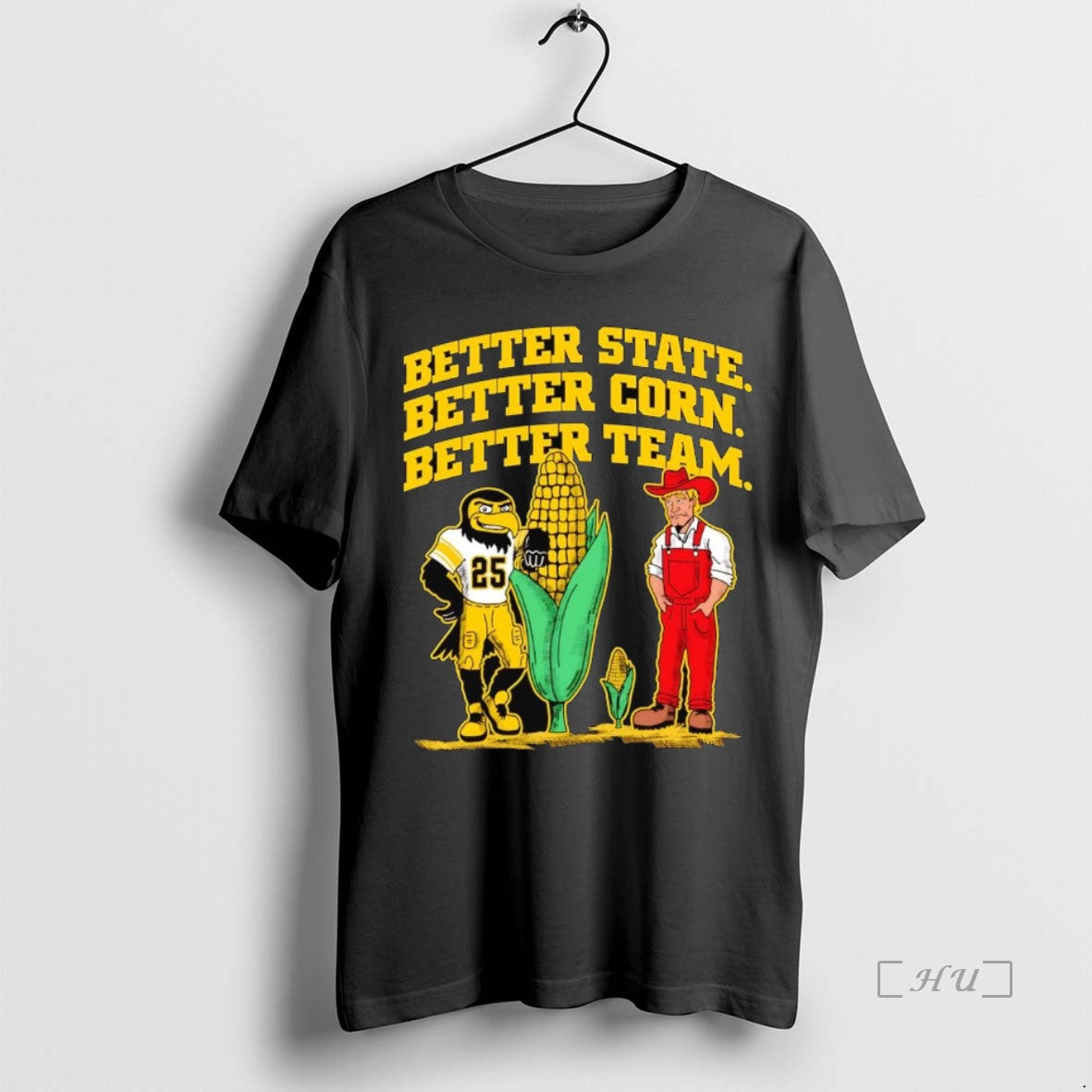 Trending Iowa Hawkeyes Vs Nebraska Cornhuskers Better - Adult & Kids T-Shirts, Sweatshirts & Hoodies apparel design preview 1