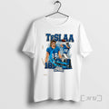 Trending Isaac Teslaa Detroit Lions Football City - Adult & Kids T-Shirts, Sweatshirts & Hoodies apparel design preview 1