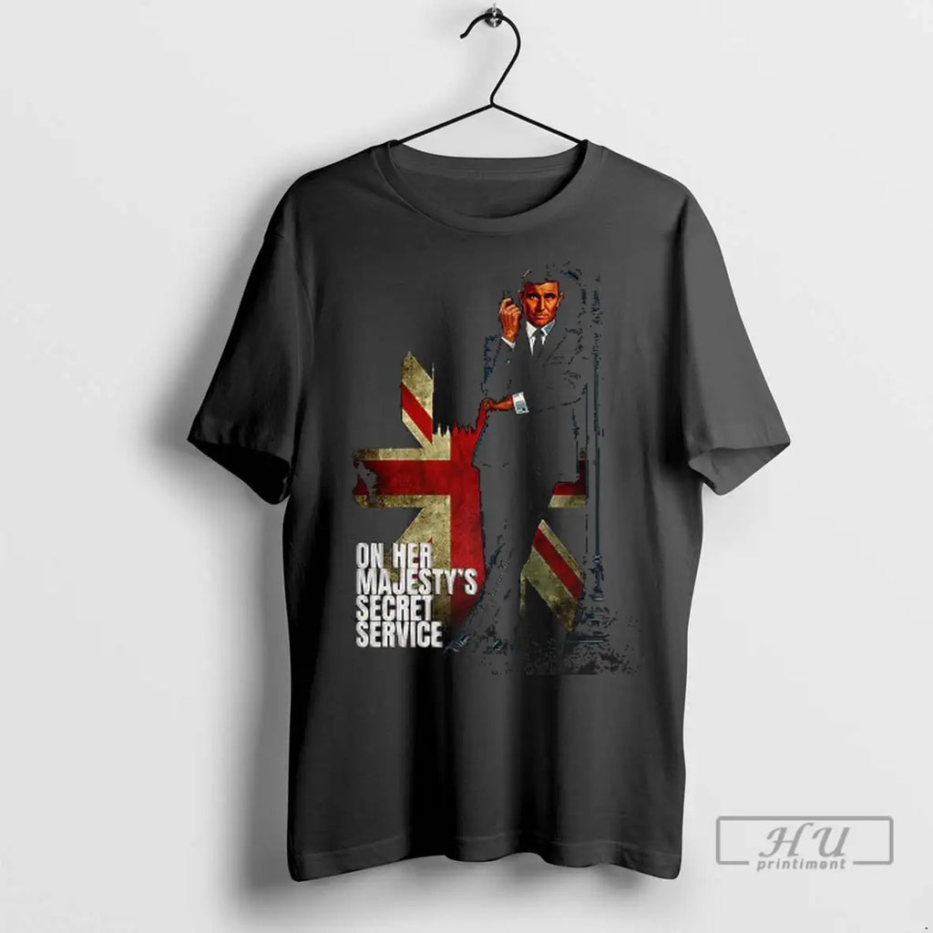 Trending James Bond On Her Majestys Secret Service - Adult & Kids T-Shirts, Sweatshirts & Hoodies apparel design preview 1