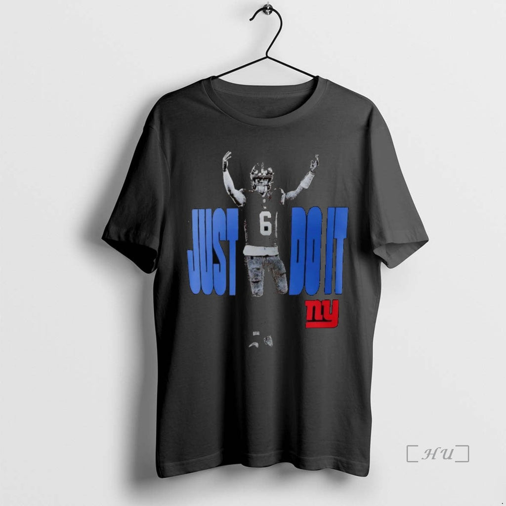 Trending Jaxson Dart Just Do New York Giants - Adult & Kids T-Shirts, Sweatshirts & Hoodies apparel design preview 1