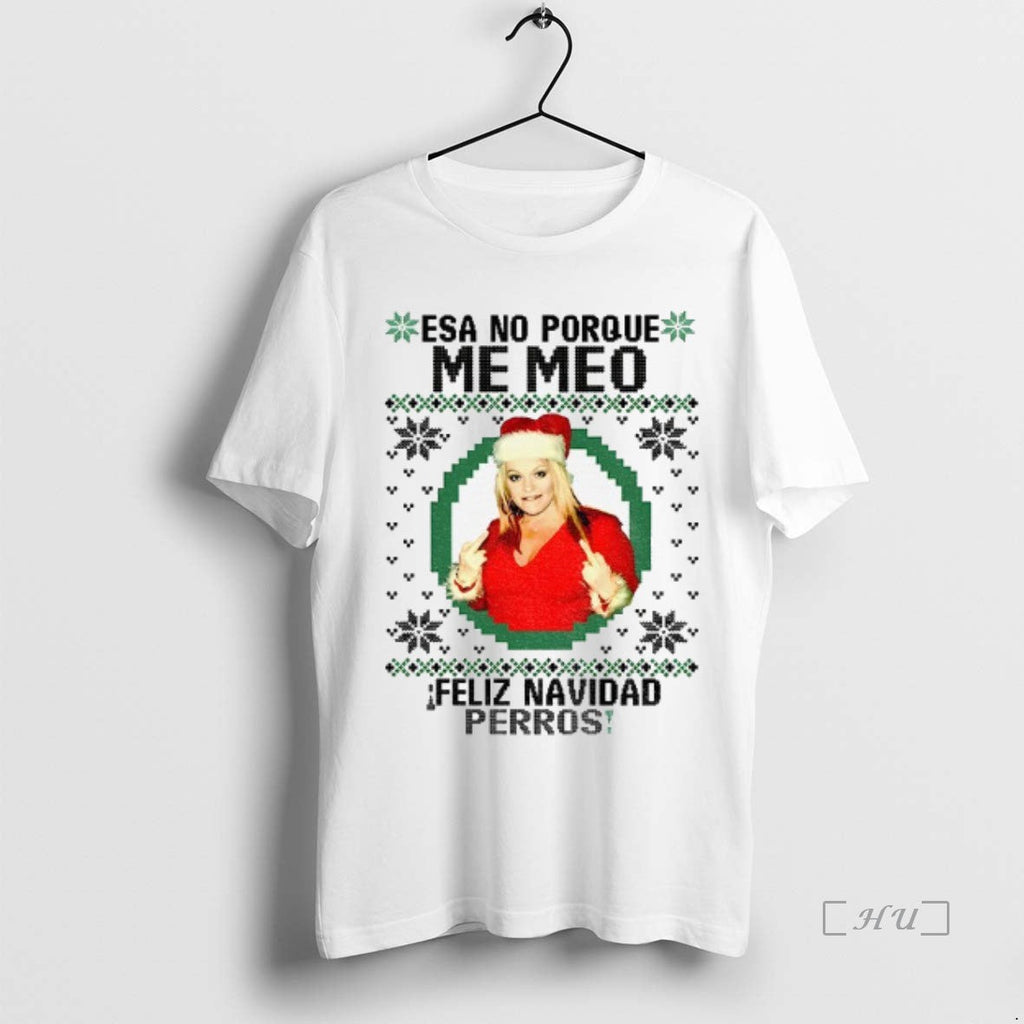 Trending Jenni Rivera Ugly Feliz Navidad Perros - Adult & Kids T-Shirts, Sweatshirts & Hoodies apparel design preview 1
