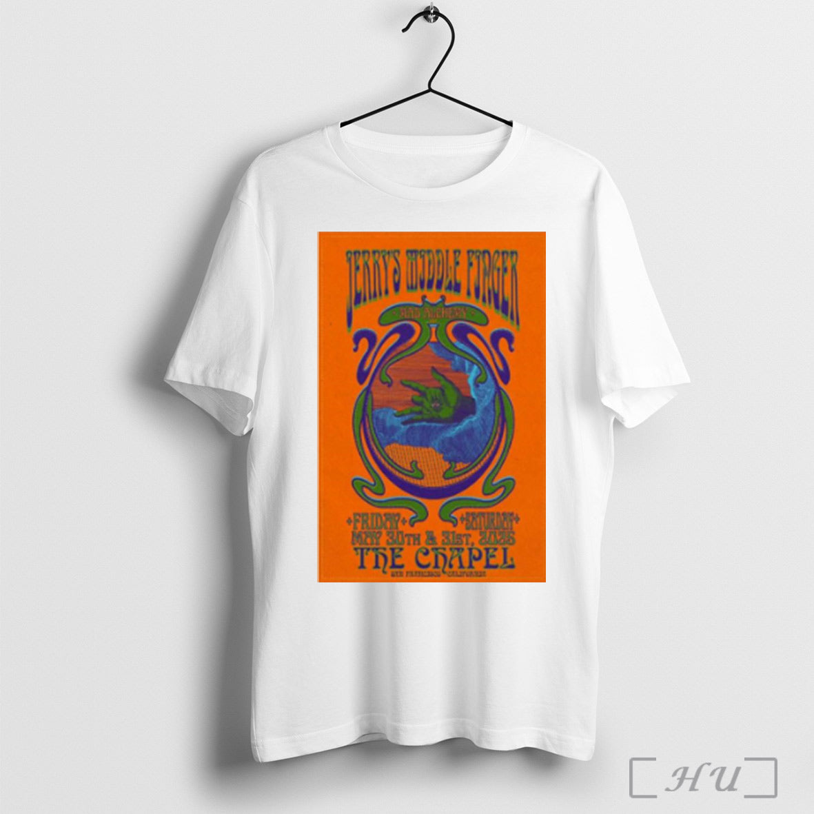 Trending Jerrys Middle Finger The Chapel San - Adult & Kids T-Shirts, Sweatshirts & Hoodies apparel design preview 1