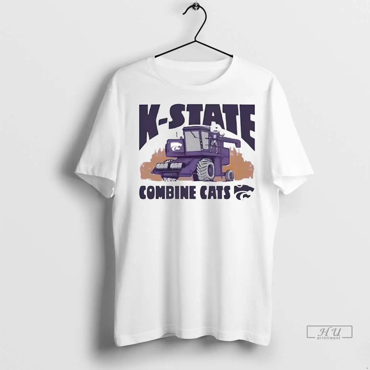 Trending K State Wildcats Combine Cats - Adult & Kids T-Shirts, Sweatshirts & Hoodies apparel design preview 1