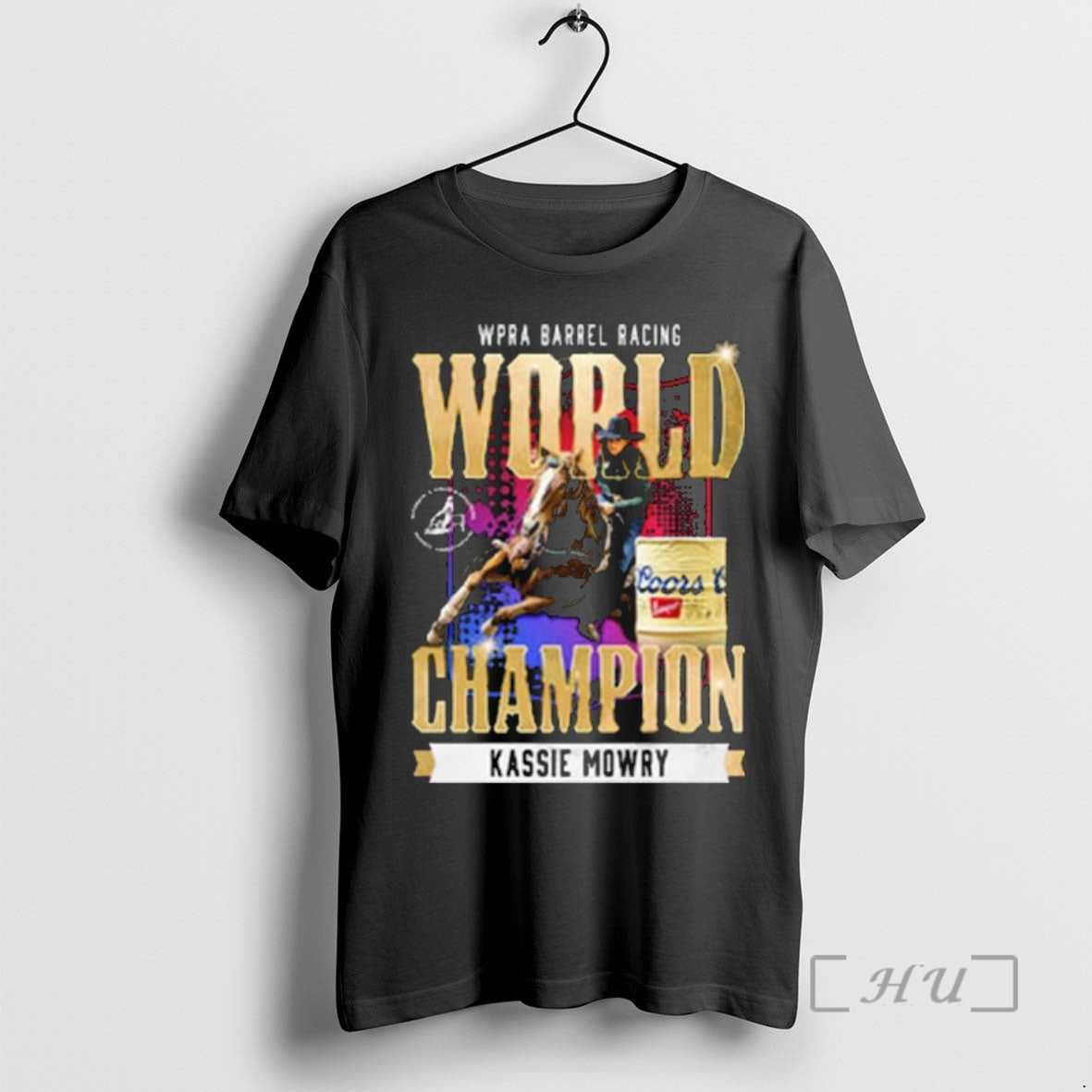 Trending Kassie Mowry Nfr 2025 Prca Barrel Racing - Adult & Kids T-Shirts, Sweatshirts & Hoodies apparel design preview 1