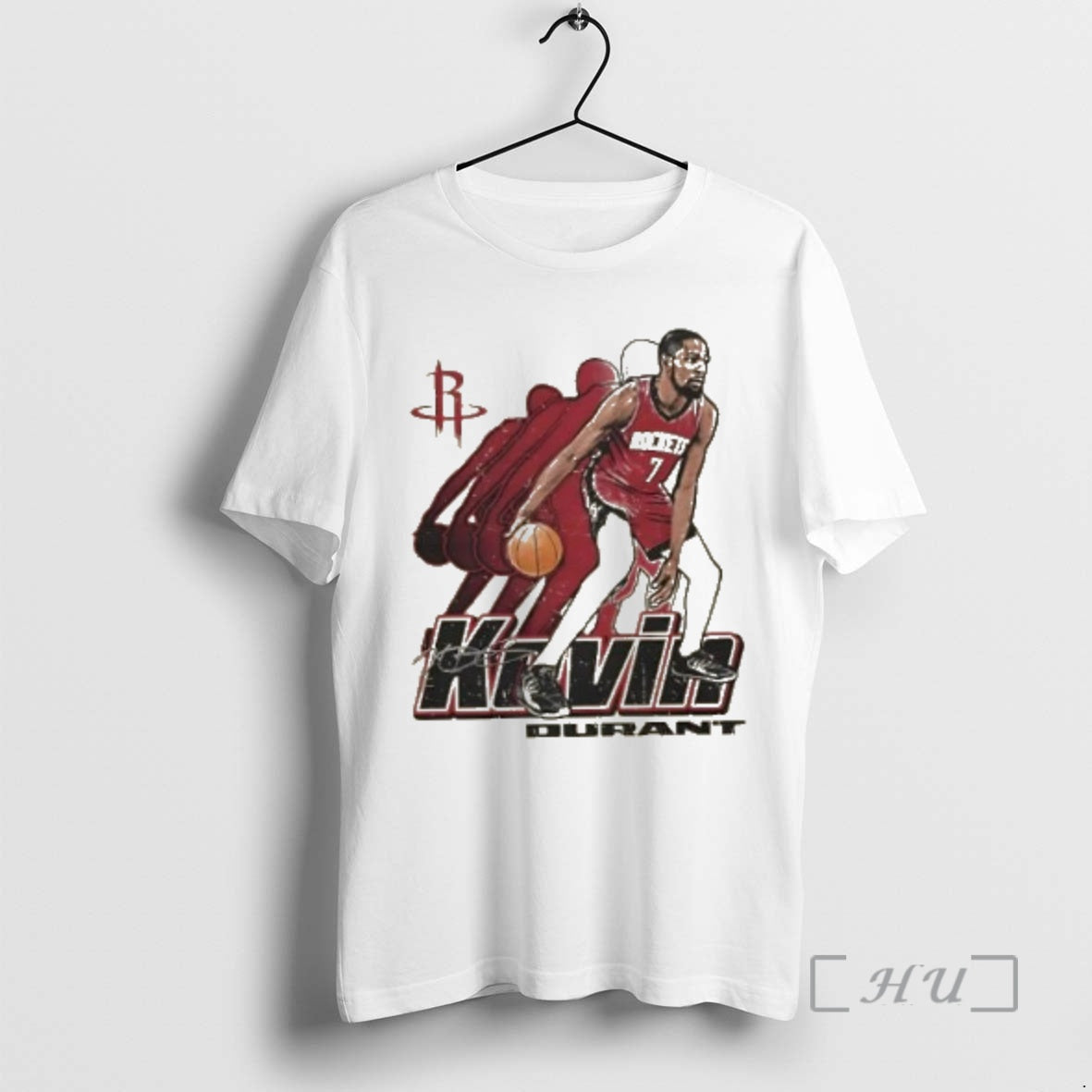 Trending Kevin Durant Houston Rockets Basketball - Adult & Kids T-Shirts, Sweatshirts & Hoodies apparel design preview 1