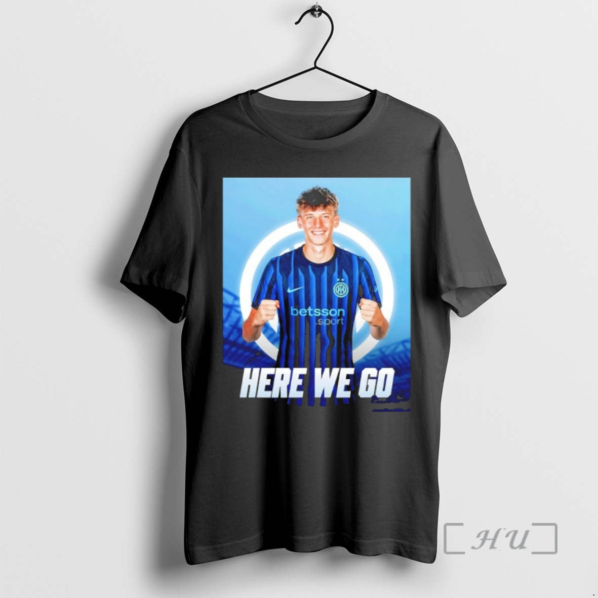 Trending Leon Jakirovic Inter Here We Go - Adult & Kids T-Shirts, Sweatshirts & Hoodies apparel design preview 1