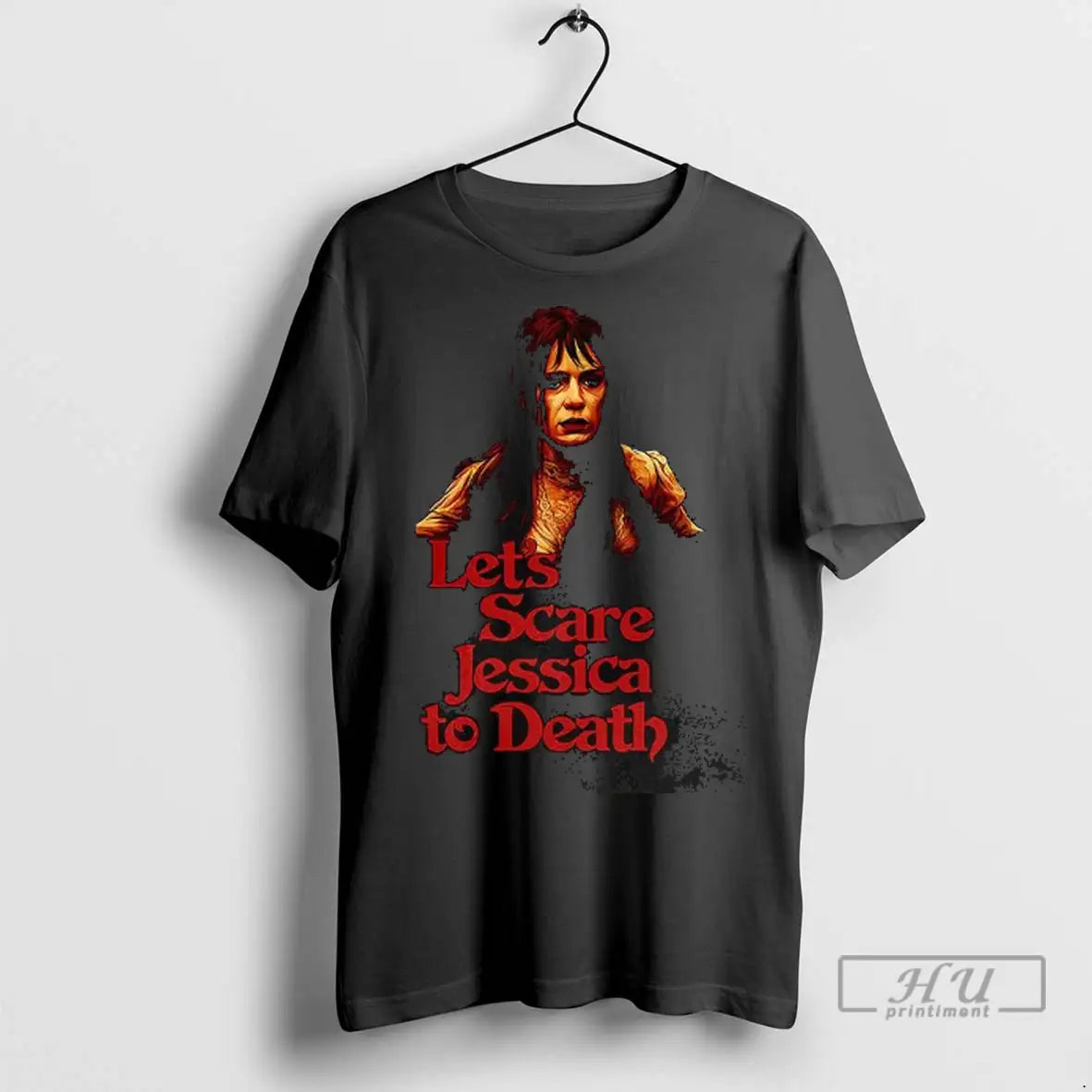 Trending Lets Scare Jessica To Death 19971 Horror - Adult & Kids T-Shirts, Sweatshirts & Hoodies apparel design preview 1