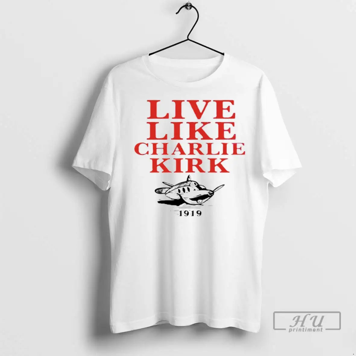 Trending Live Like Charlie Kirk 1919 - Adult & Kids T-Shirts, Sweatshirts & Hoodies apparel design preview 1