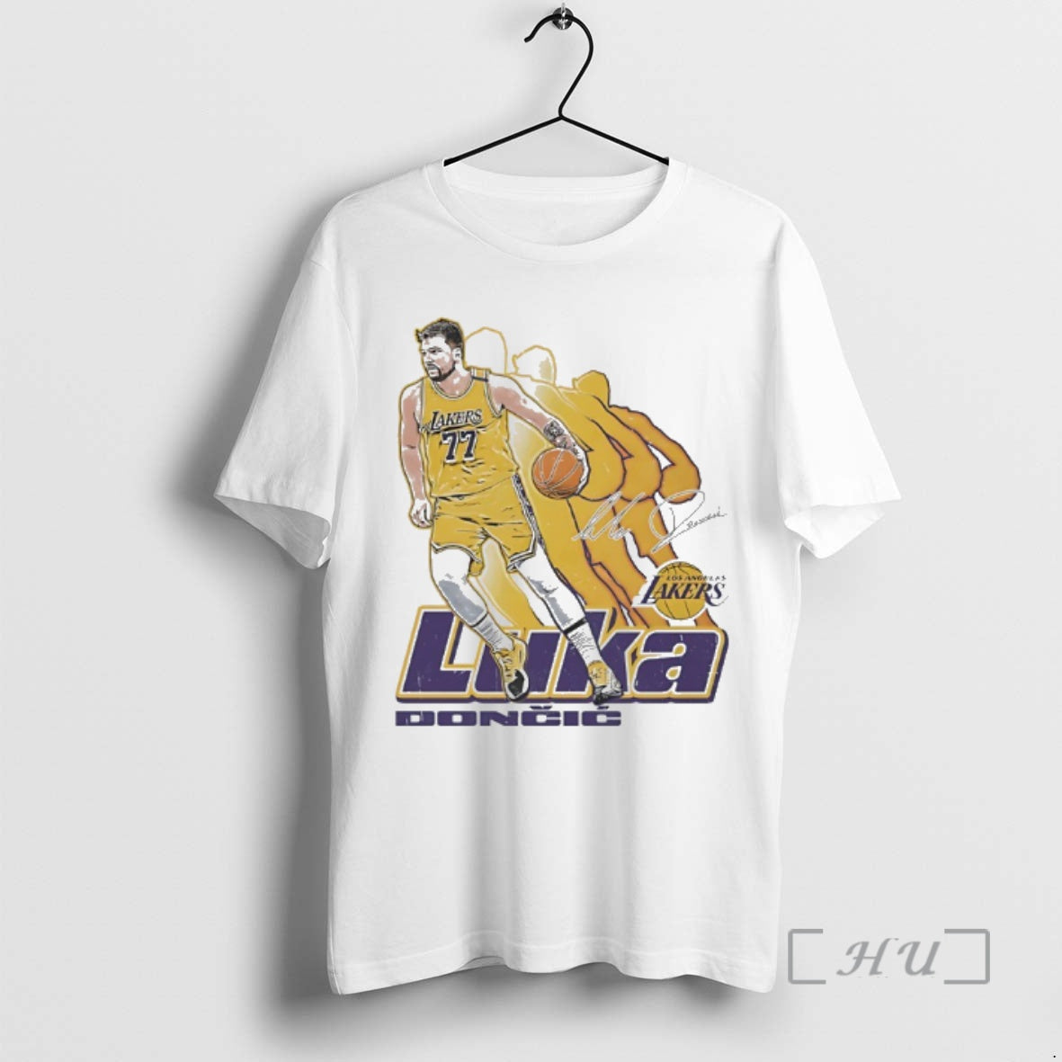 Trending Luka Doncic Los Angeles Lakers Nba Player - Adult & Kids T-Shirts, Sweatshirts & Hoodies apparel design preview 1
