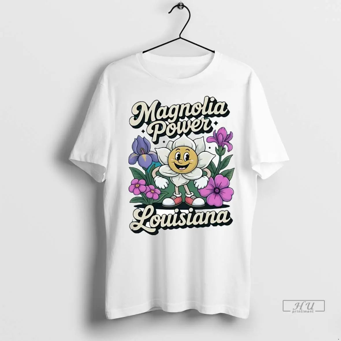 Trending Magnolia Power Louisiana - Adult & Kids T-Shirts, Sweatshirts & Hoodies apparel design preview 1