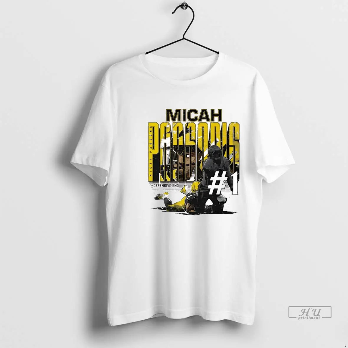 Trending Micah Parsons Defensive End Green Bay - Adult & Kids T-Shirts, Sweatshirts & Hoodies apparel design preview 1