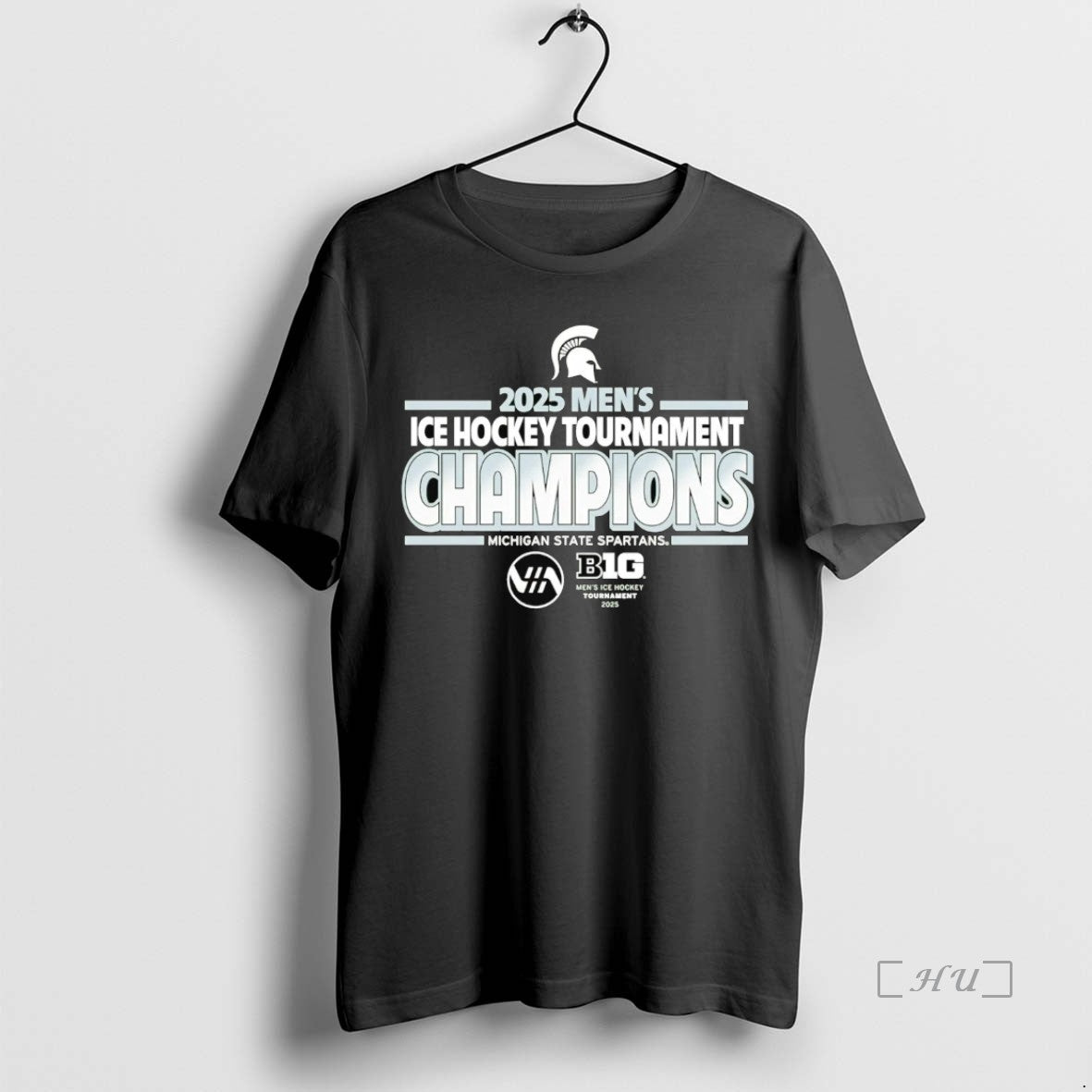 Trending Michigan State Spartans 2025 Hockey - Adult & Kids T-Shirts, Sweatshirts & Hoodies apparel design preview 1