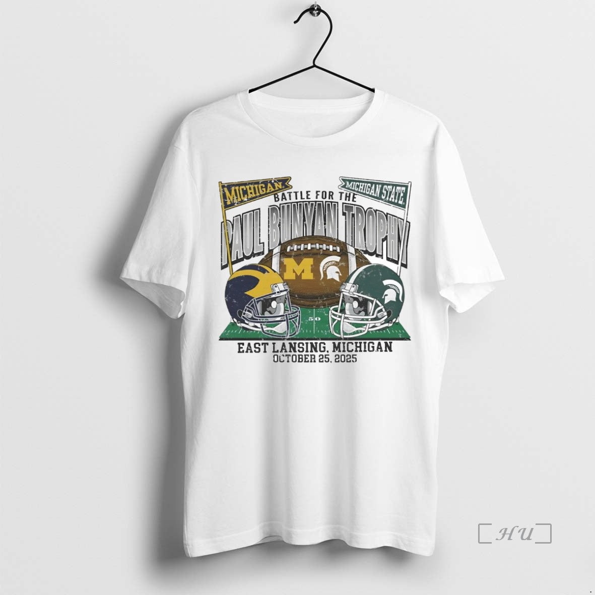 Trending Michigan State Spartans Vs Wolverines 2025 - Adult & Kids T-Shirts, Sweatshirts & Hoodies apparel design preview 1