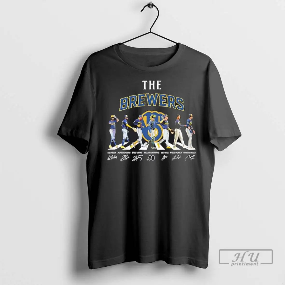 Trending Milwaukee Brewers Christian Yelich And - Adult & Kids T-Shirts, Sweatshirts & Hoodies apparel design preview 1