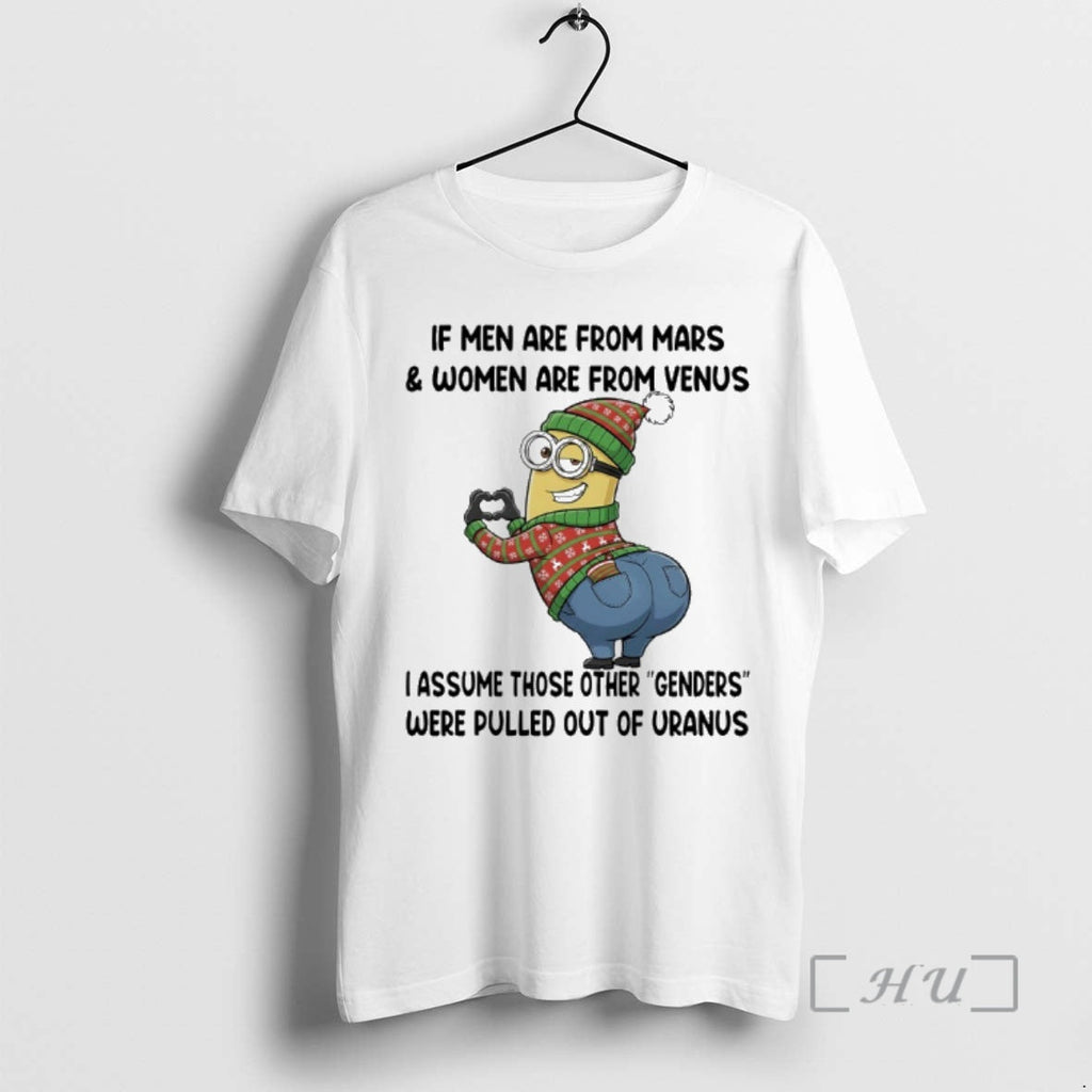 Trending Minions If Are Mars Venus I Assume - Adult & Kids T-Shirts, Sweatshirts & Hoodies apparel design preview 1