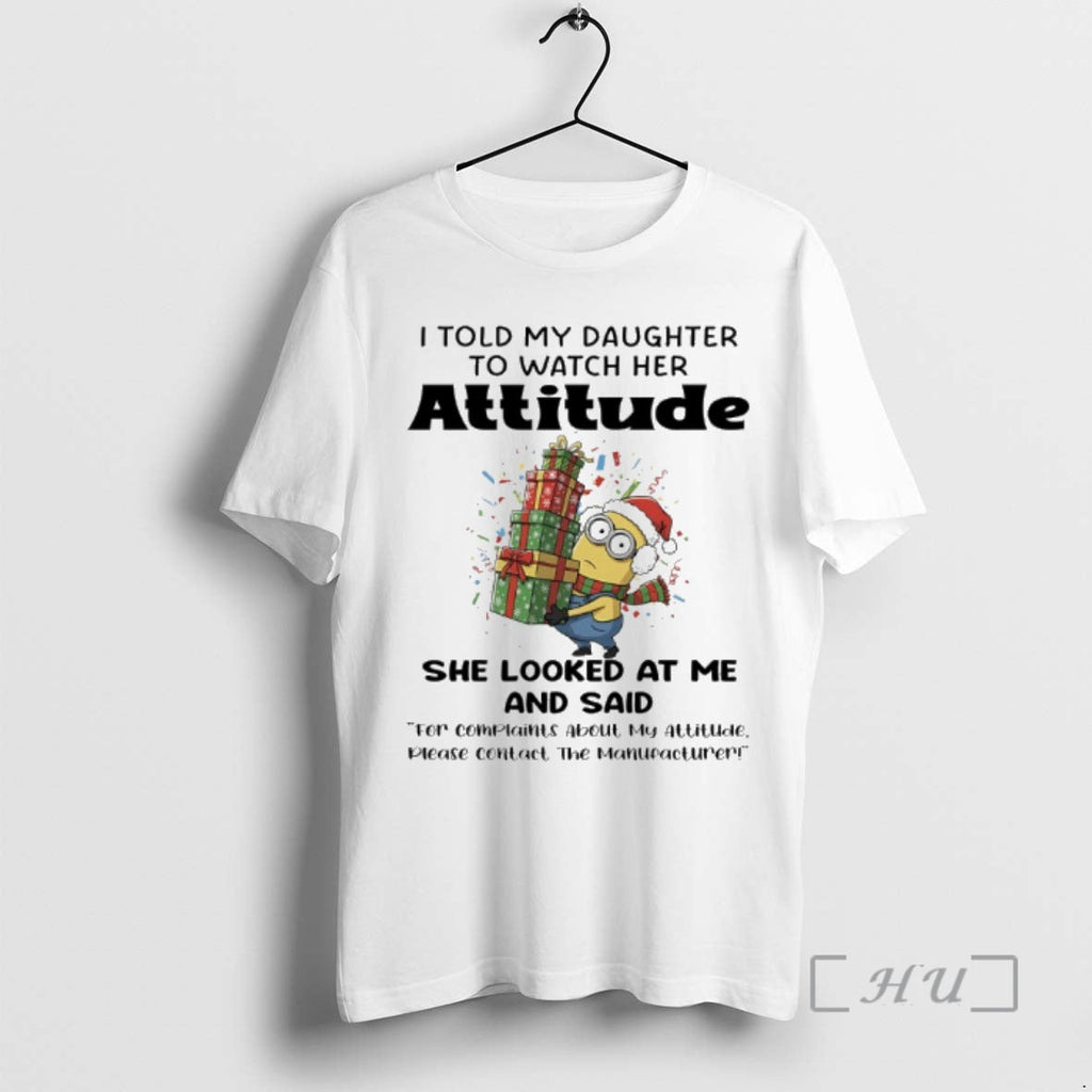 Trending Minions I Told My Daughter Watch Her - Adult & Kids T-Shirts, Sweatshirts & Hoodies apparel design preview 1
