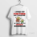 Trending Minions I Asked God Partner Crime He Sent Me - Adult & Kids T-Shirts, Sweatshirts & Hoodies apparel design preview 1