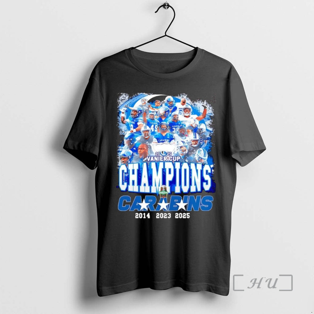 Trending Montreal Carabins 2025 Vanier Cup Champions - Adult & Kids T-Shirts, Sweatshirts & Hoodies apparel design preview 1