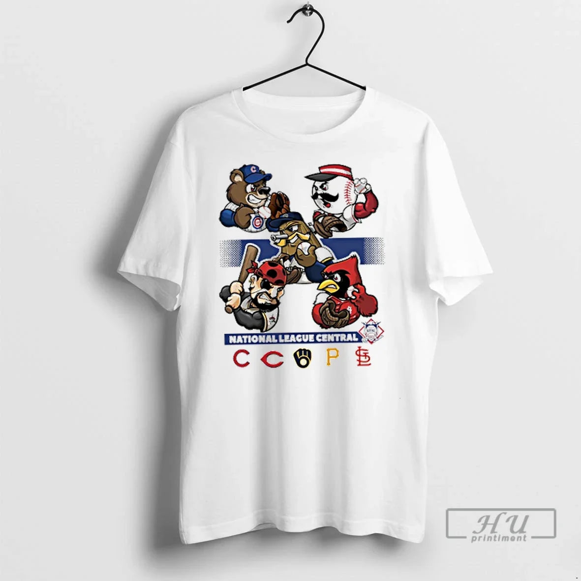 Trending National League Central 2025 Mlb Postseason - Adult & Kids T-Shirts, Sweatshirts & Hoodies apparel design preview 1