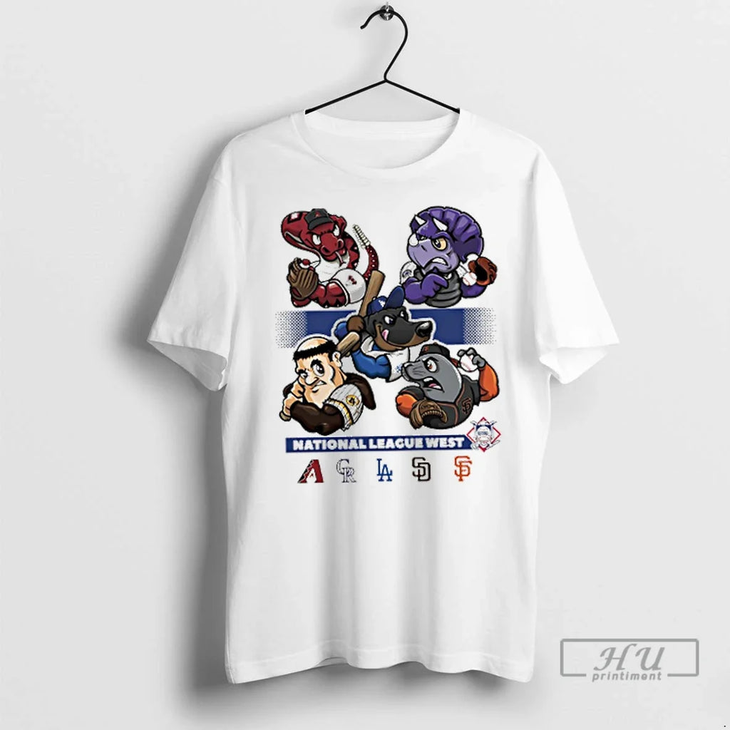Trending National League West 2025 Mlb Postseason - Adult & Kids T-Shirts, Sweatshirts & Hoodies apparel design preview 1