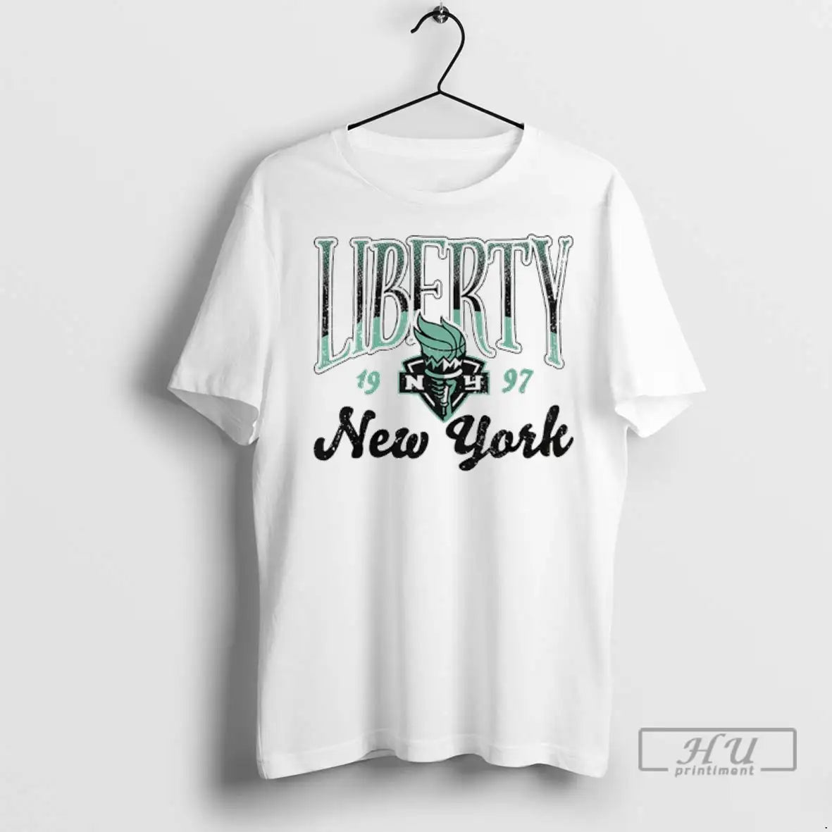 Trending New York Liberty Wnba 1997 Oatmeal Sky High - Adult & Kids T-Shirts, Sweatshirts & Hoodies apparel design preview 1
