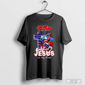 Trending Ole Miss In My Veins Jesus Heart Football - Adult & Kids T-Shirts, Sweatshirts & Hoodies apparel design preview 1