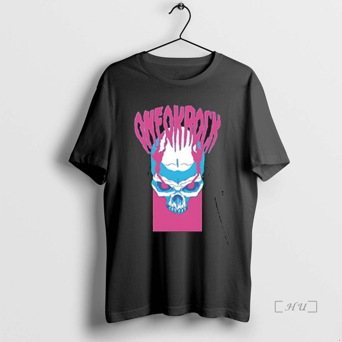 Trending One Ok Rock Detox Skeleton Skull Logo Double - Adult & Kids T-Shirts, Sweatshirts & Hoodies apparel design preview 1
