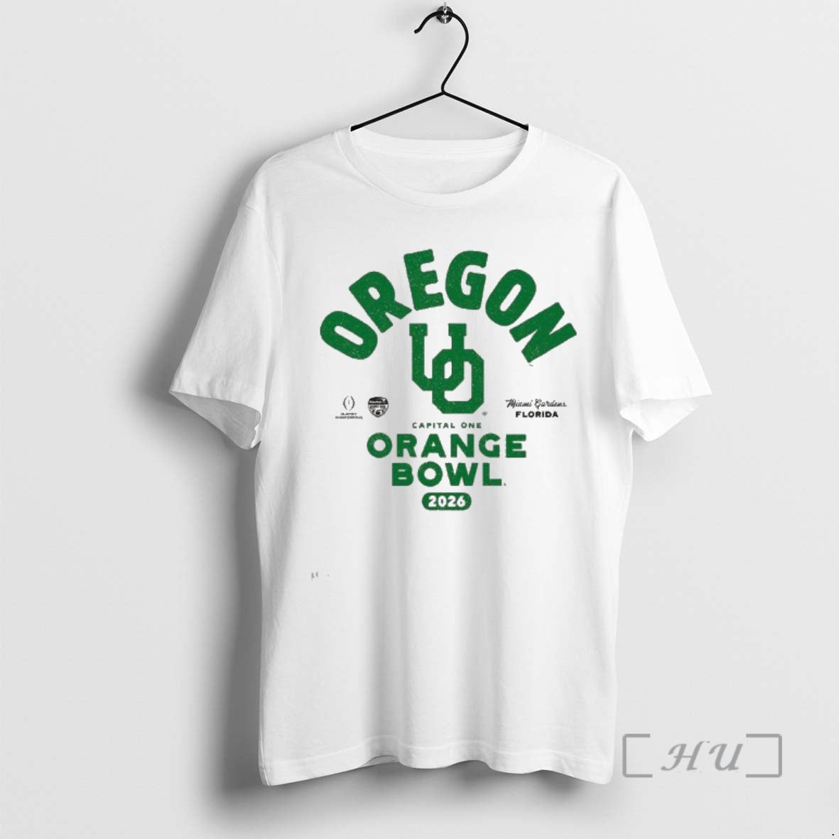 Trending Oregon 2026 Capital One Orange Bowl Bound - Adult & Kids T-Shirts, Sweatshirts & Hoodies apparel design preview 1