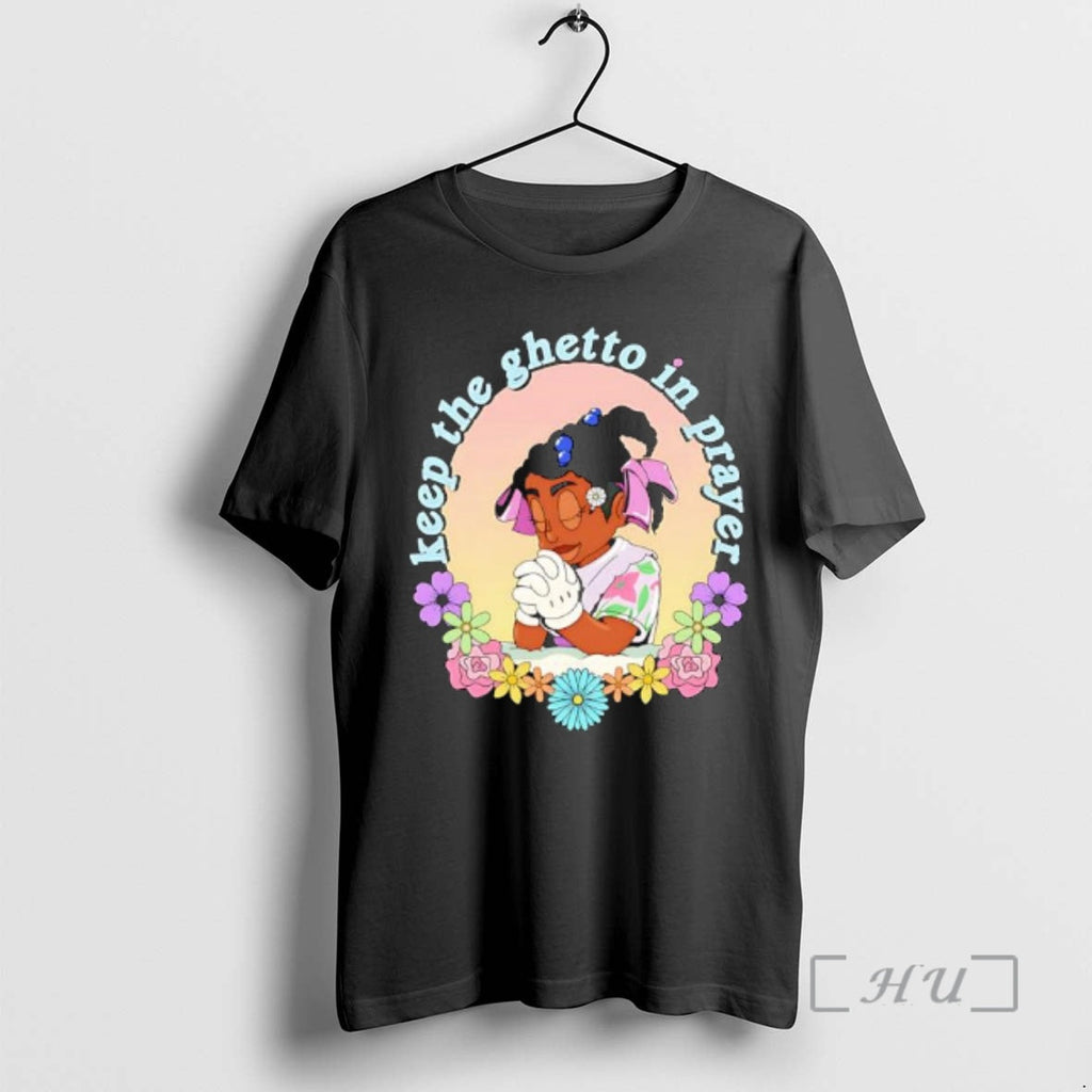 Trending Paida Keep Ghetto Prayer - Adult & Kids T-Shirts, Sweatshirts & Hoodies apparel design preview 1
