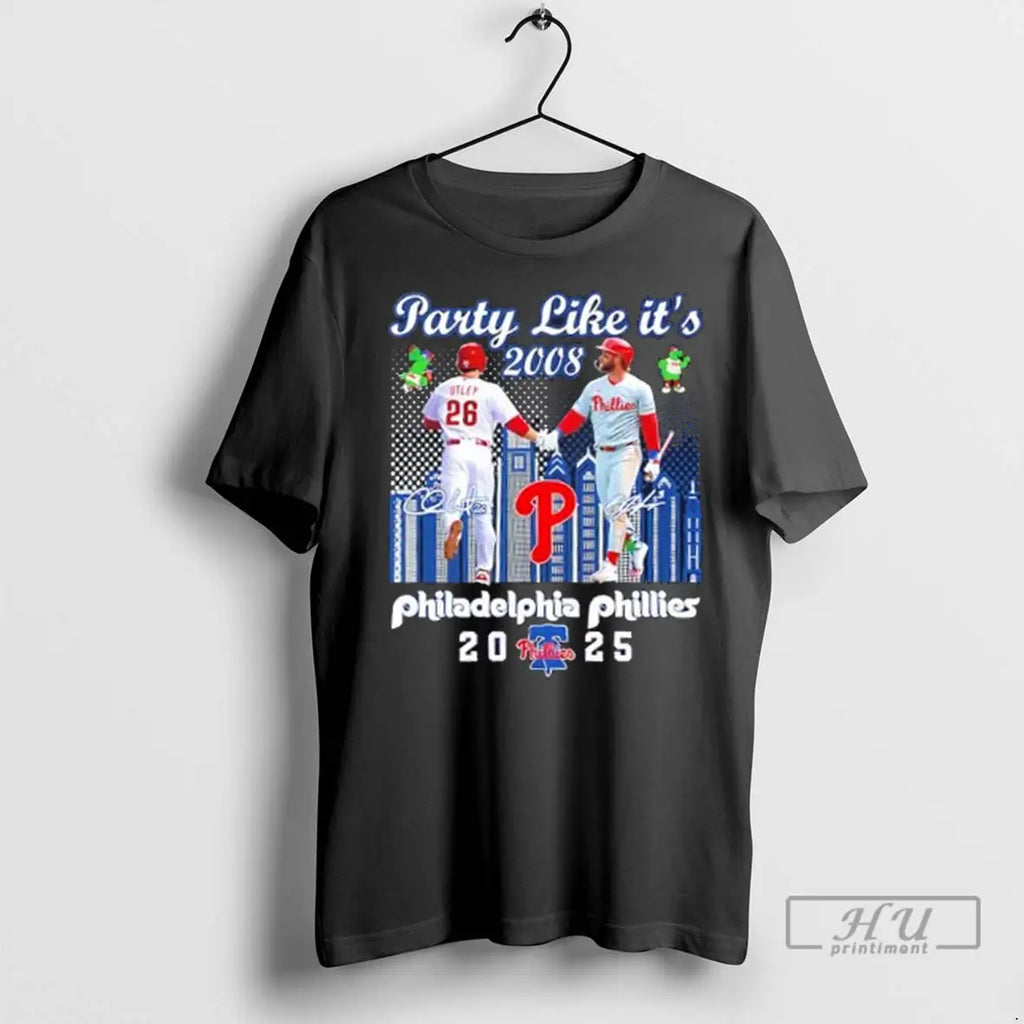 Trending Party Like Its 2008 Utley X Harper - Adult & Kids T-Shirts, Sweatshirts & Hoodies apparel design preview 1