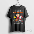 Trending Peanuts Characters Lights I Work Home Depot - Adult & Kids T-Shirts, Sweatshirts & Hoodies apparel design preview 1