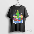 Trending Peanuts Comic Tree Detroit Pistons - Adult & Kids T-Shirts, Sweatshirts & Hoodies apparel design preview 1