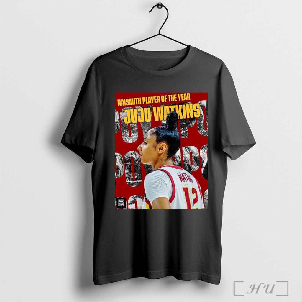 Trending Poster Juju Watkins 2025 Naismith Player Of - Adult & Kids T-Shirts, Sweatshirts & Hoodies apparel design preview 1
