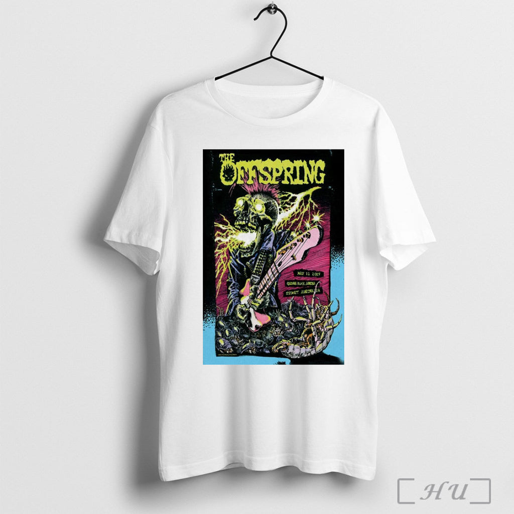 Trending Poster The Offspring May 11 2025 Qudos Bank - Adult & Kids T-Shirts, Sweatshirts & Hoodies apparel design preview 1