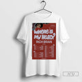 Trending Rich Brian Where Is My Head World Tour 2025 - Adult & Kids T-Shirts, Sweatshirts & Hoodies apparel design preview 1