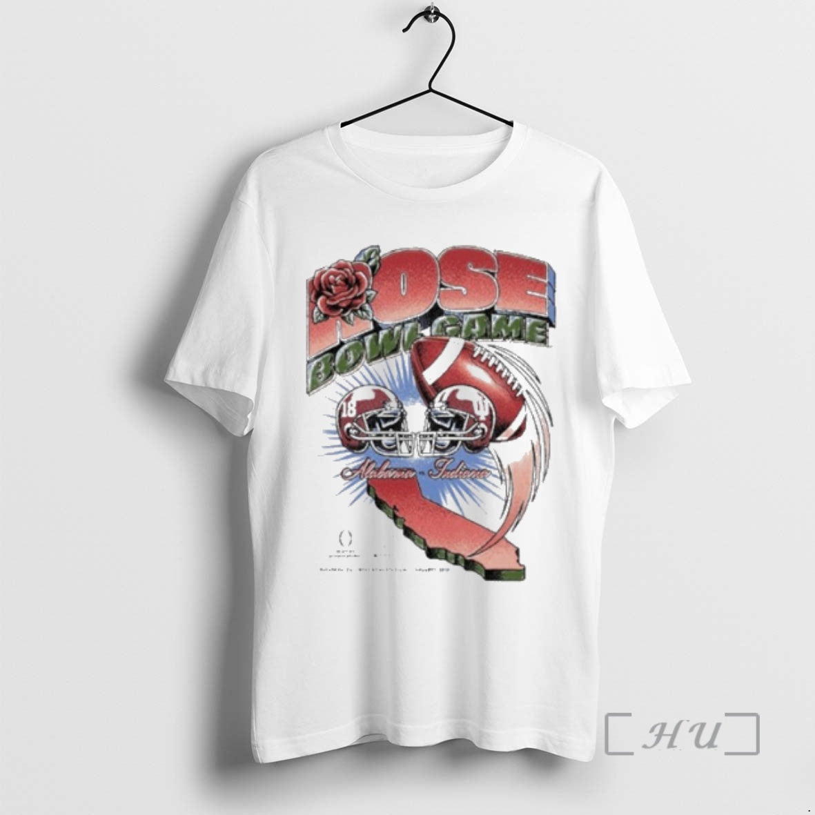 Trending Rose Bowl Game Alabama Indiana - Adult & Kids T-Shirts, Sweatshirts & Hoodies apparel design preview 1