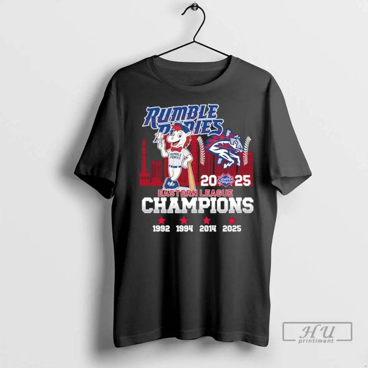 Trending Rumble Ponies Eastern League Champions - Adult & Kids T-Shirts, Sweatshirts & Hoodies apparel design preview 1