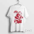 Trending Santa Claus Climbs House Through Chimney - Adult & Kids T-Shirts, Sweatshirts & Hoodies apparel design preview 1