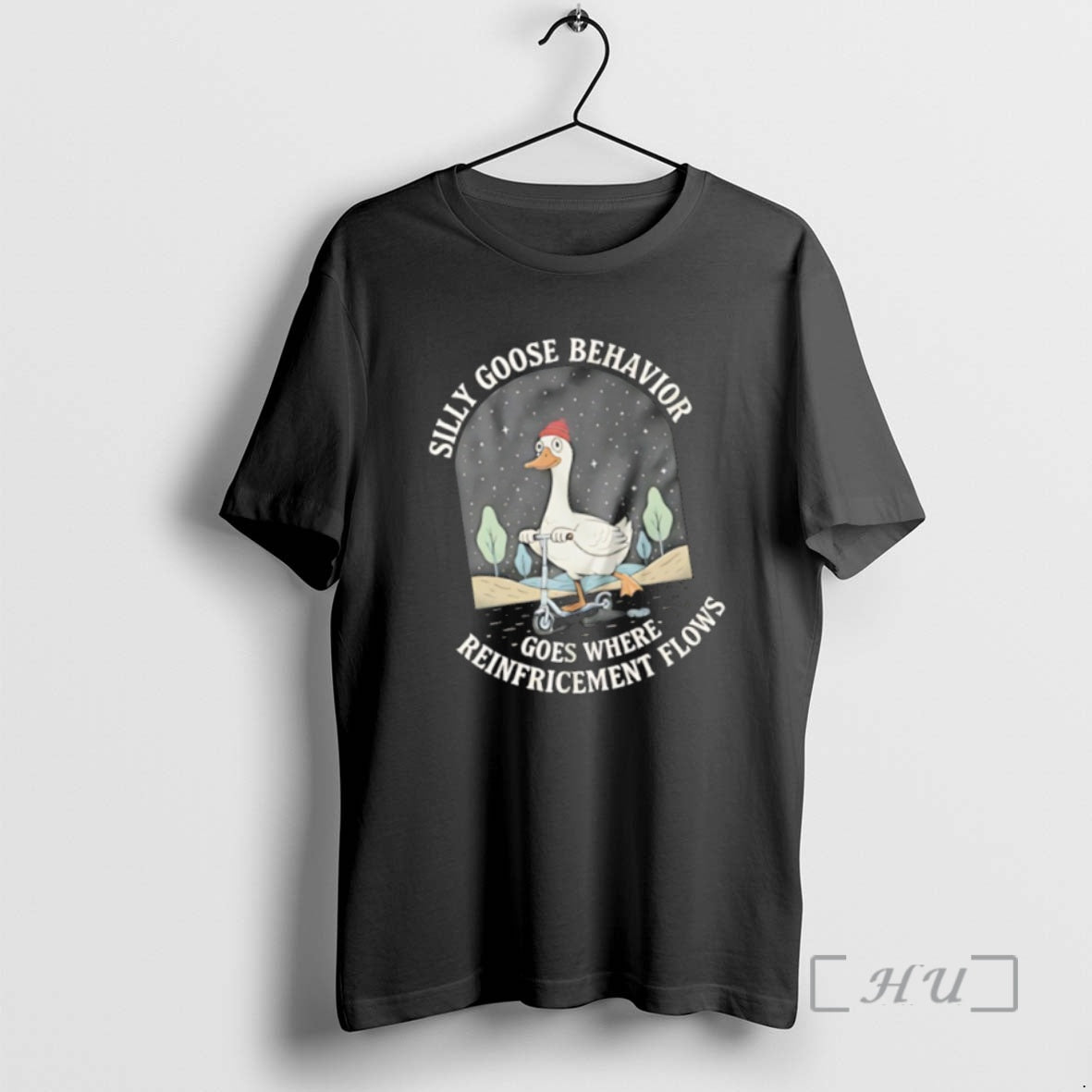 Trending Silly Goose Behavior Goes Where - Adult & Kids T-Shirts, Sweatshirts & Hoodies apparel design preview 1