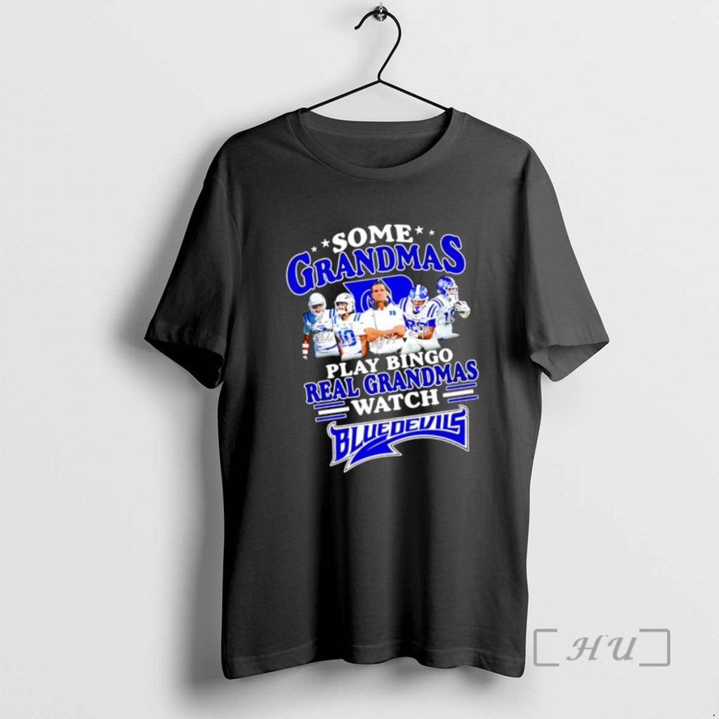 Trending Some Grandmas Play Bingo Real Watch Blue - Adult & Kids T-Shirts, Sweatshirts & Hoodies apparel design preview 1