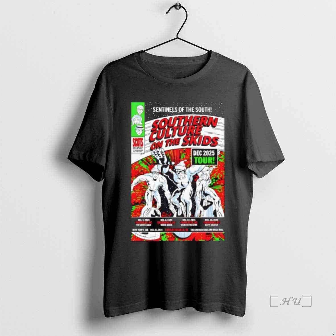 Trending Southern Culture Skids Dec 6 2025 Greenville - Adult & Kids T-Shirts, Sweatshirts & Hoodies apparel design preview 1