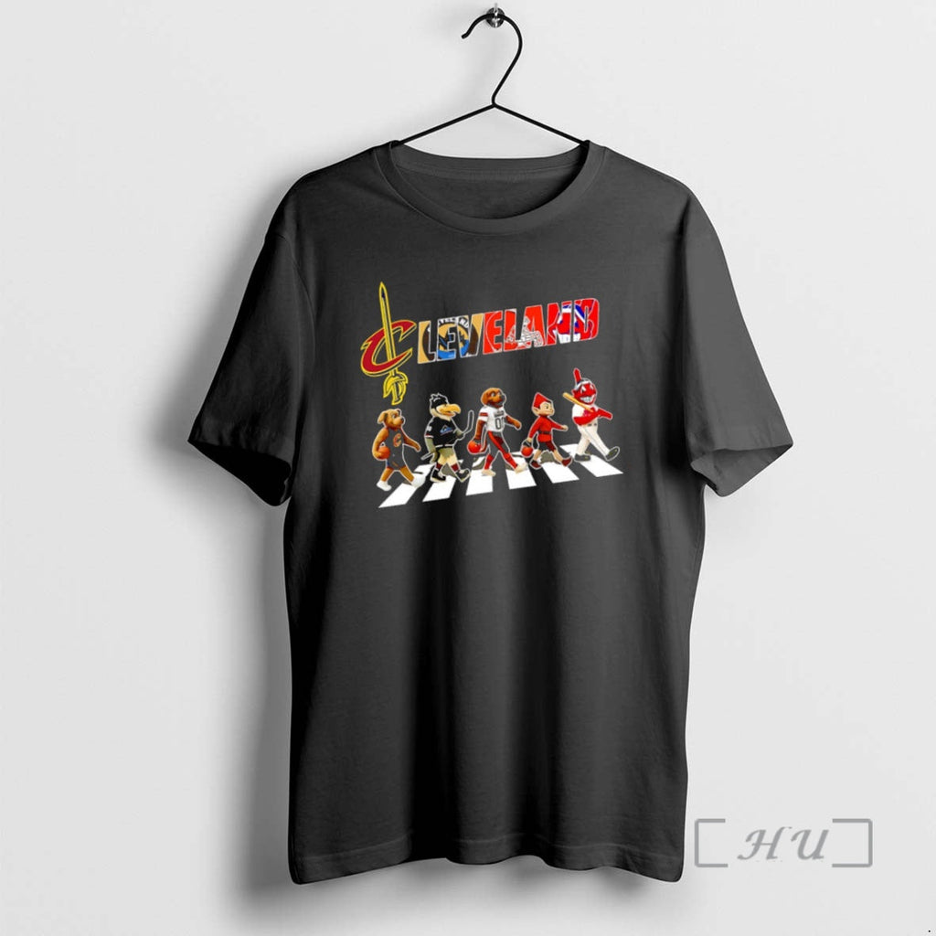 Trending Sports Cleveland Mascot Walking - Adult & Kids T-Shirts, Sweatshirts & Hoodies apparel design preview 1