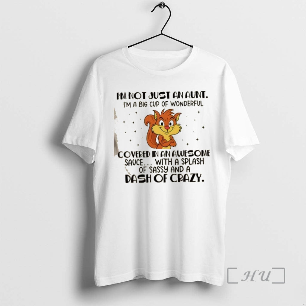 Trending Squirrel Im Not Just Aunt Big Cup Covered - Adult & Kids T-Shirts, Sweatshirts & Hoodies apparel design preview 1