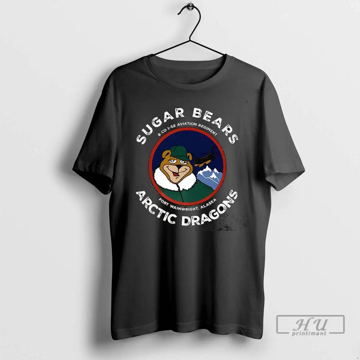 Trending Sugar Bears Arctic Dragon Bravo Company 1 52 - Adult & Kids T-Shirts, Sweatshirts & Hoodies apparel design preview 1
