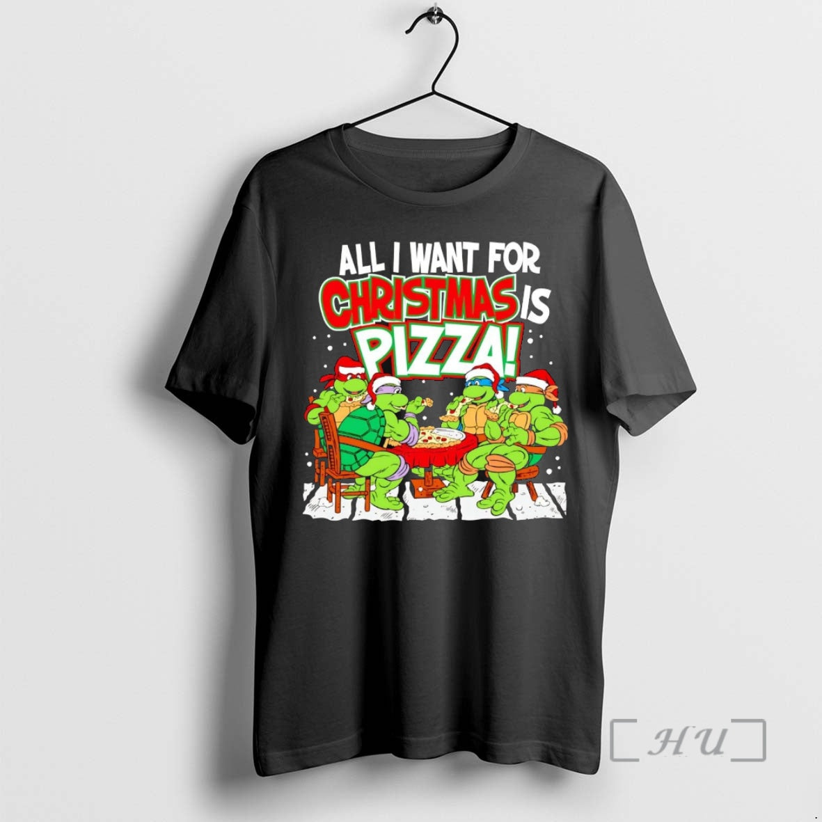 Trending Tmnt All I Want Is Pizza - Adult & Kids T-Shirts, Sweatshirts & Hoodies apparel design preview 1