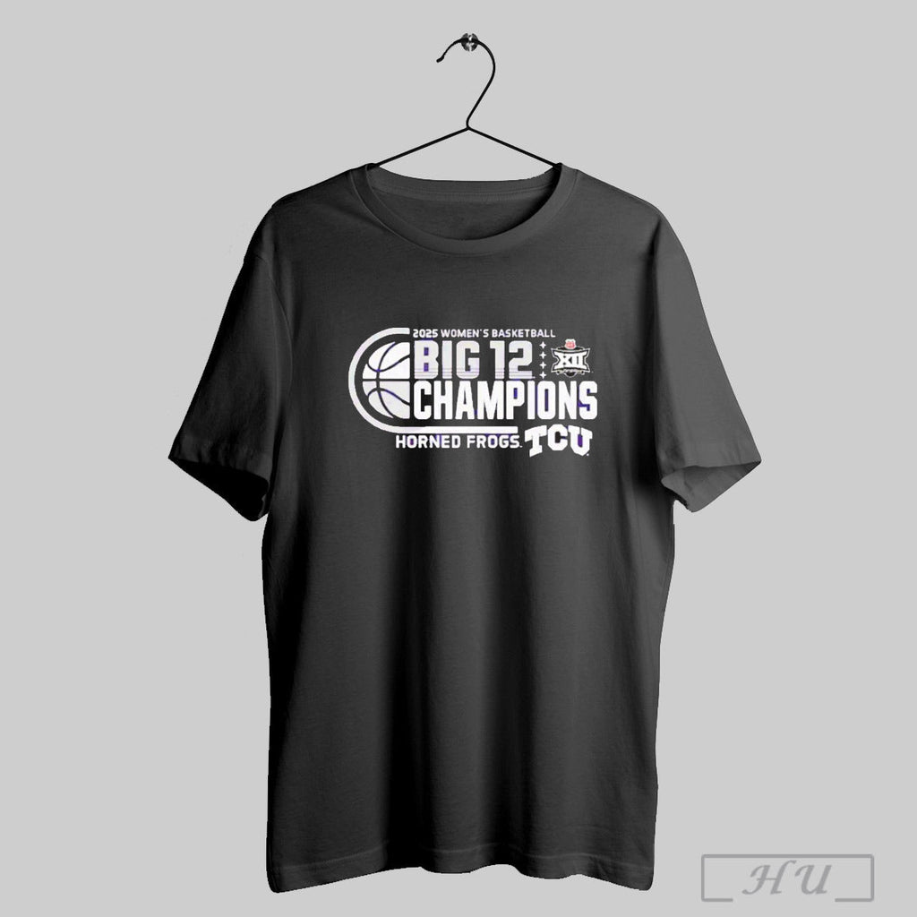 Trending Tcu Horned Frogs Big 12 Womens Basketball - Adult & Kids T-Shirts, Sweatshirts & Hoodies apparel design preview 1
