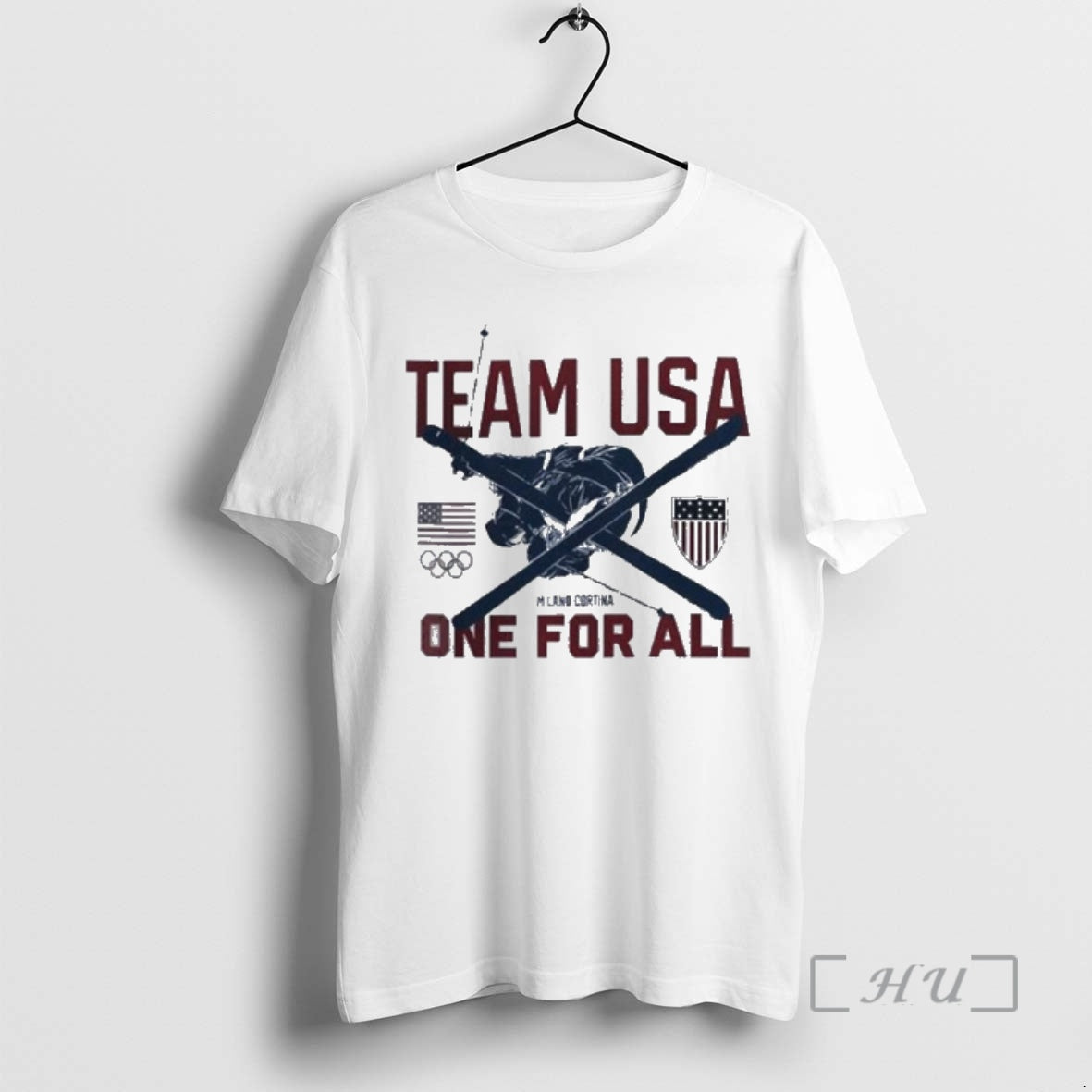 Trending Team Usa Milano Cortina 2026 Winter Olympics - Adult & Kids T-Shirts, Sweatshirts & Hoodies apparel design preview 1